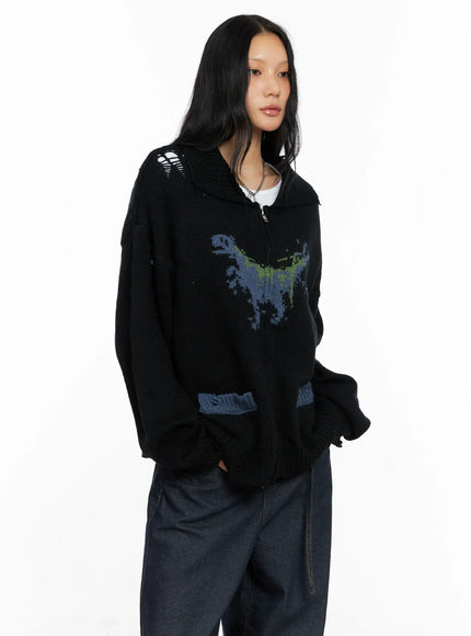 oversized-distressed-knit-zip-up-co528