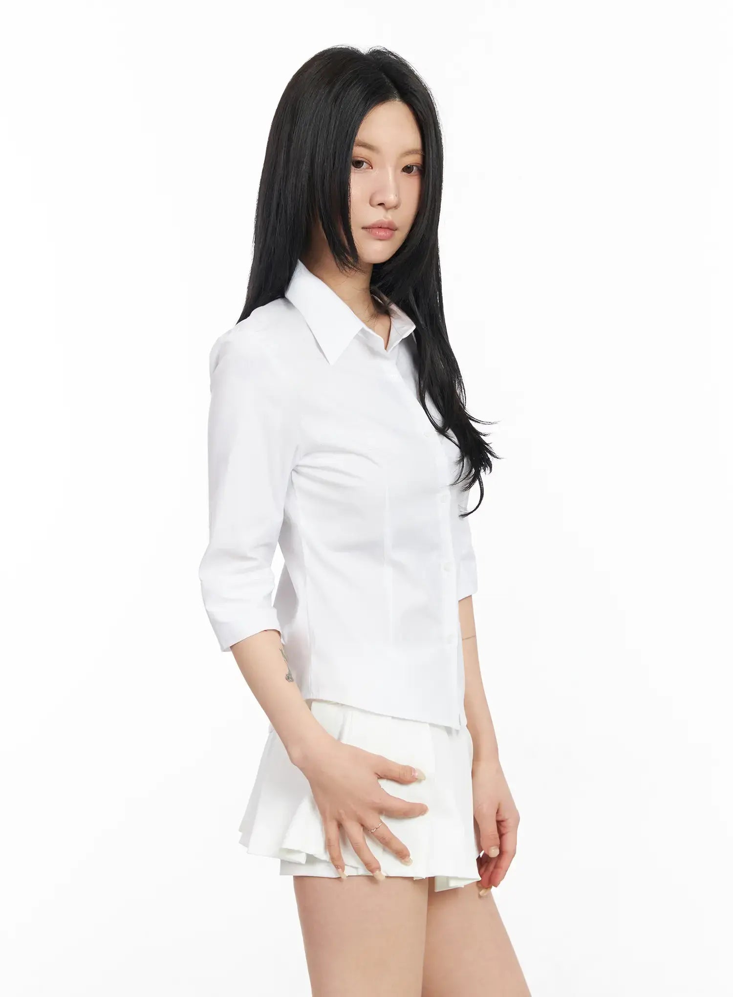 classic-3-4-sleeve-shirt-cm516