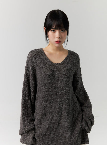 unisex-v-neck-knit-sweater-cs314