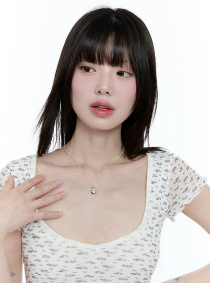 acc-lameron-two-layer-yellow-cubic-necklace-cg507