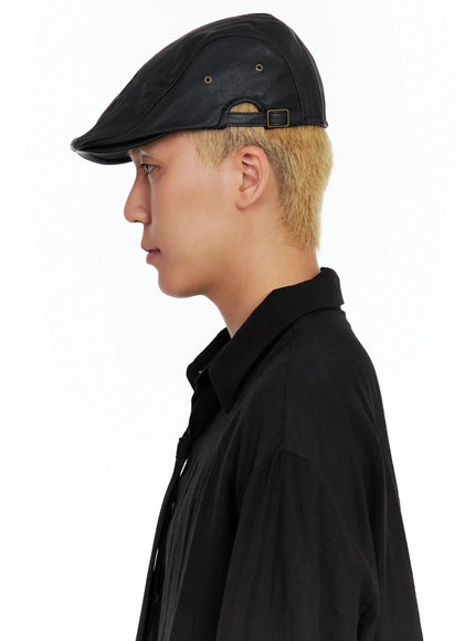 mens-faux-leather-newsboy-cap-il514