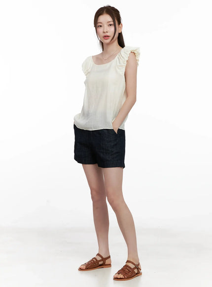 casual-cotton-denim-shorts-cl523