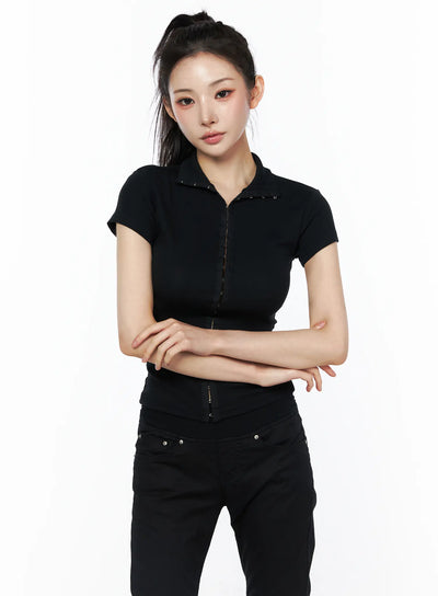 slim-fit-hook-collar-tee-cu511