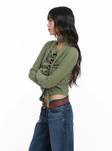 chic-ruffle-cardigan-cd531