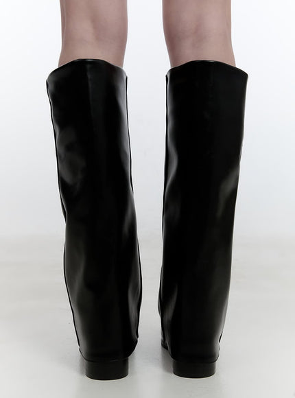 wrinkled-faux-leather-knee-high-boots-cj520