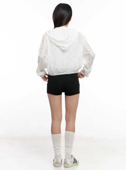 polka-dot-ruffle-windbreaker-cl521