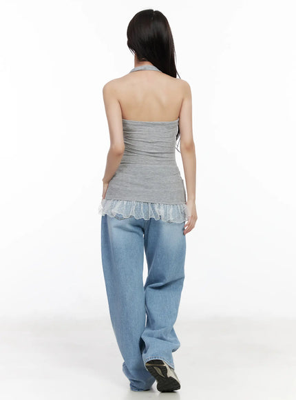 lace-trim-ribbed-halter-top-cm527