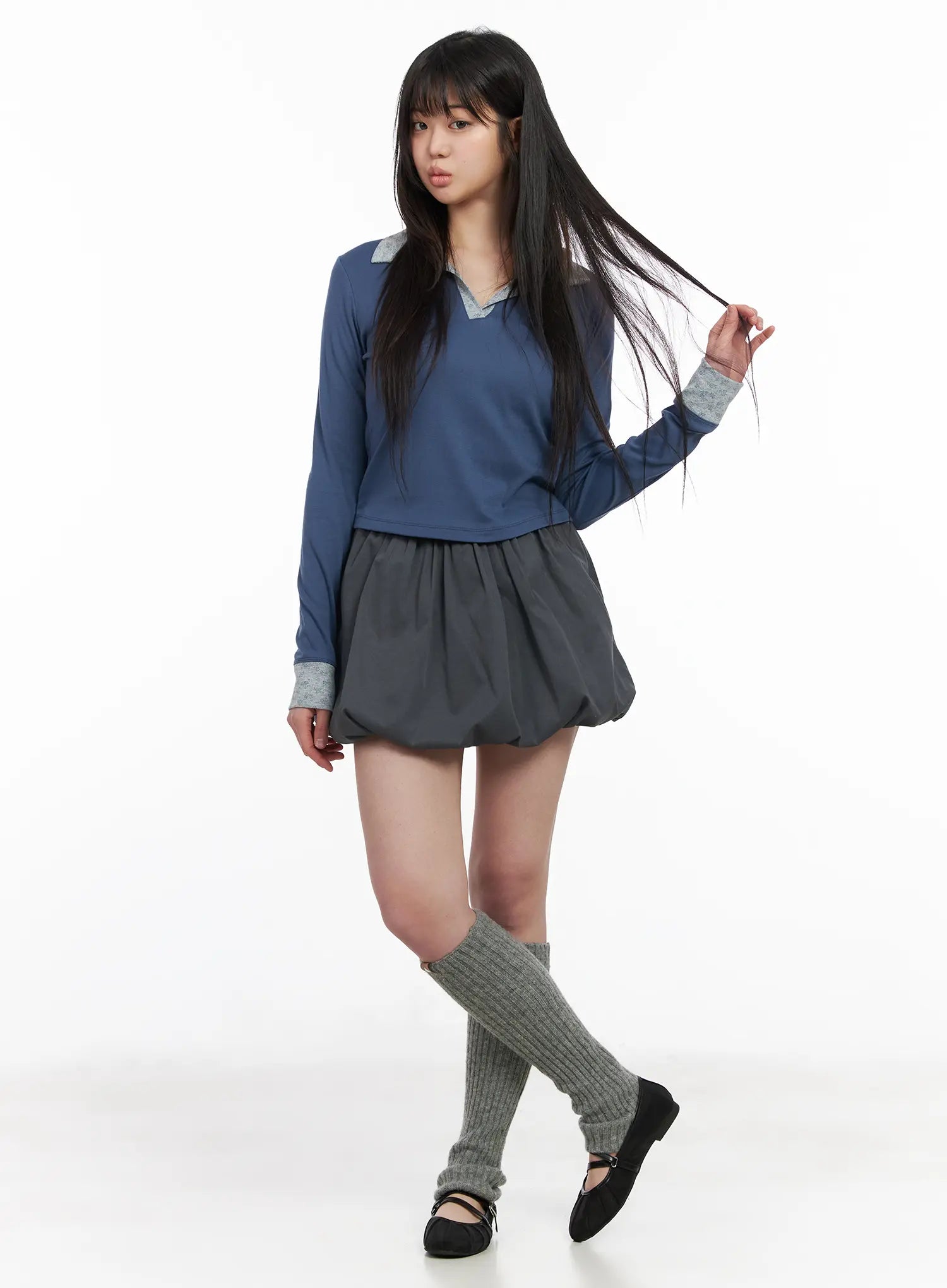 pleated-balloon-mini-skirt-cm513