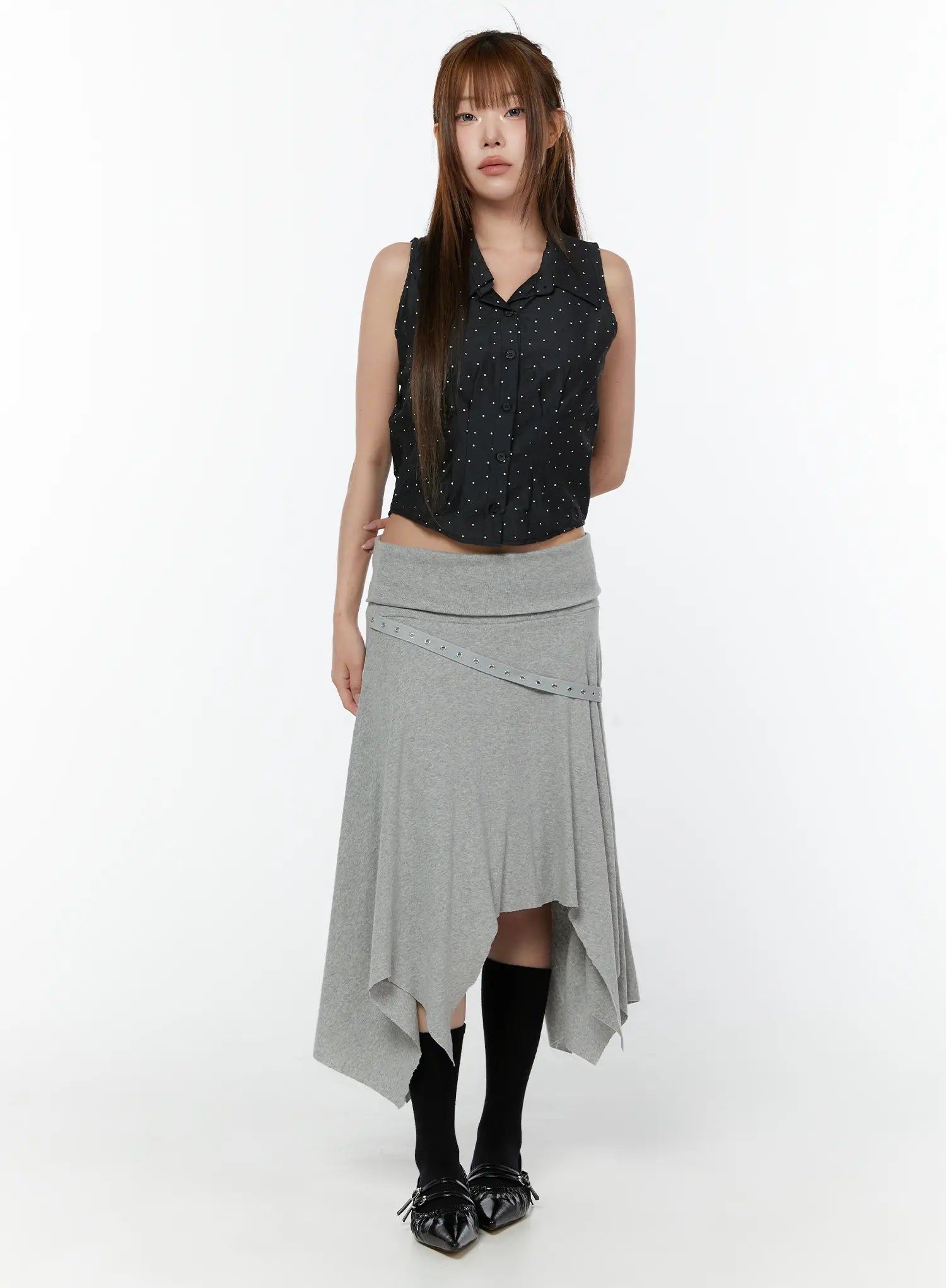 asymmetric-hem-belted-midi-skirt-cy518