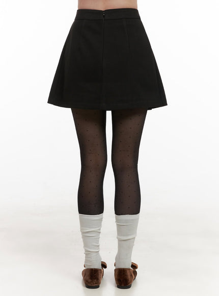 pleated-solid-mini-skirt-od403