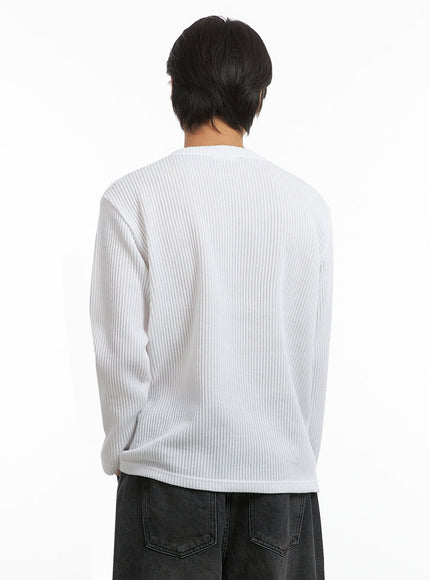 mens-ribbed-round-neck-long-sleeve-tee-io402