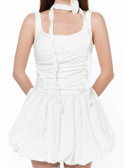 shirred-pumpkin-mini-dress-ca514