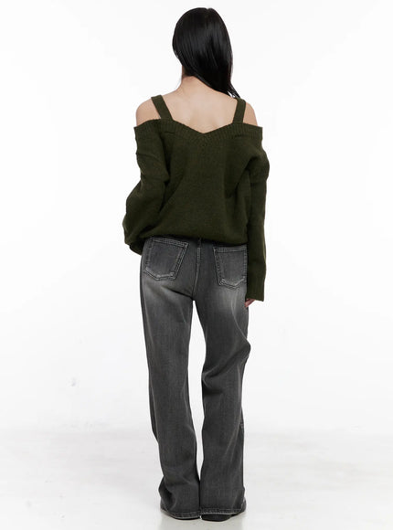 v-neck-off-shoulder-knit-sweater-co524