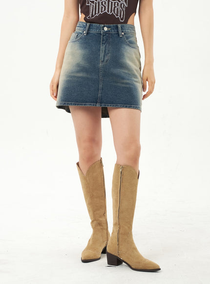 Mini Denim Skirt CA325