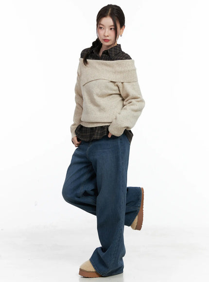 elod-velvet-fleece-wide-leg-jeans-cn519