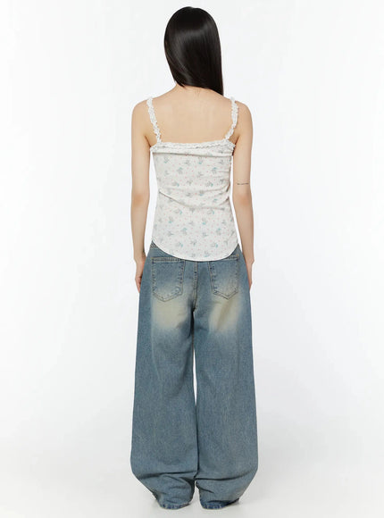 floral-lace-trim-cami-iu518