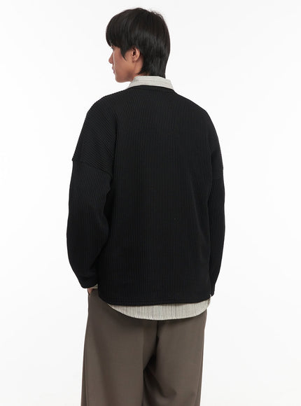 mens-ribbed-buttoned-long-sleeve-shirt-ia510