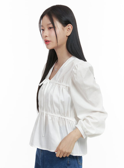 chic-solid-v-neck-blouse-os411