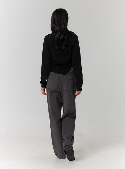 crew-neck-slit-knit-sweater-oj418