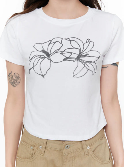 floral-print-crop-tee-cy515