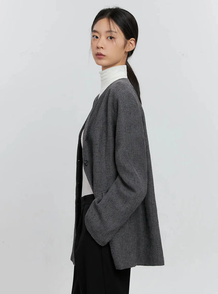 oversized-collarless-blazer-is516