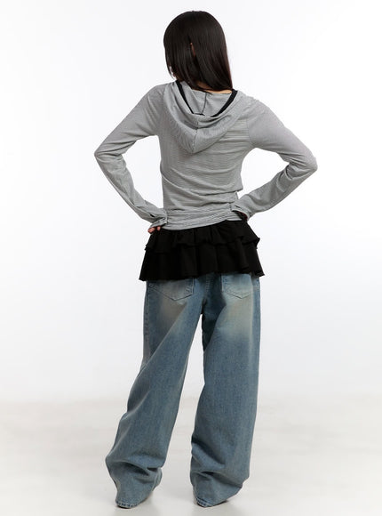 Jillie Washed Baggy Jeans CA508