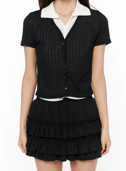 shirt-layered-button-up-knit-top-cu522
