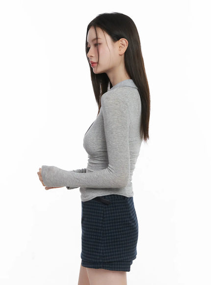 ribbed-long-sleeve-collared-shirt-cj507