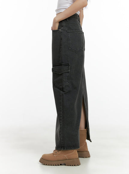 denim-cargo-pocket-washed-maxi-skirt-cg426