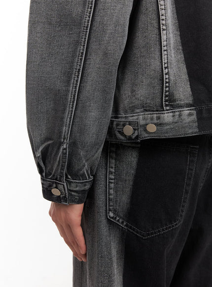 mens-buttoned-washed-denim-jacket-black-im519