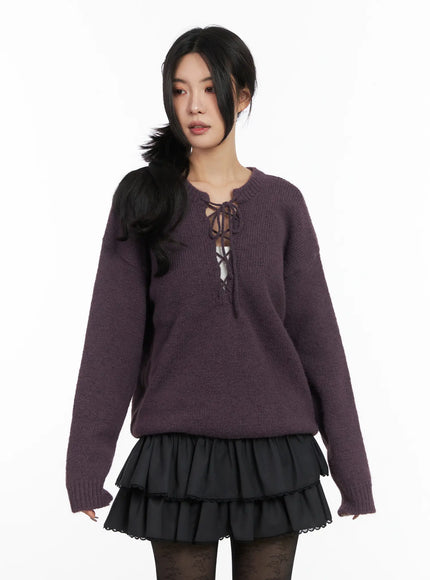 two-way-eyelet-lace-up-knit-sweater-cd505