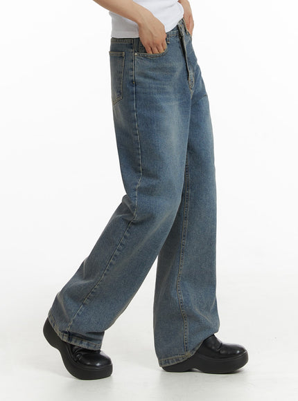 washed-straight-leg-jeans-cf401