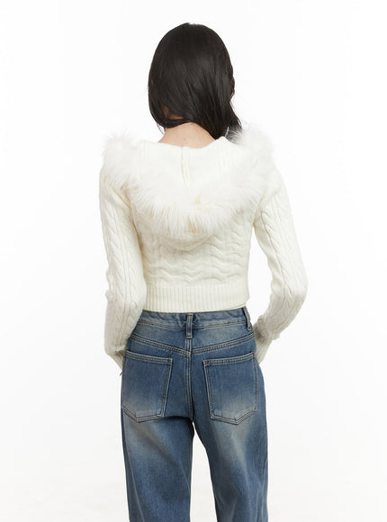 fur-hooded-zip-up-knit-crop-cardigan-cj502