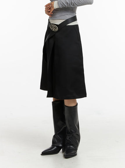 pleated-mid-length-solid-skirt-cj417