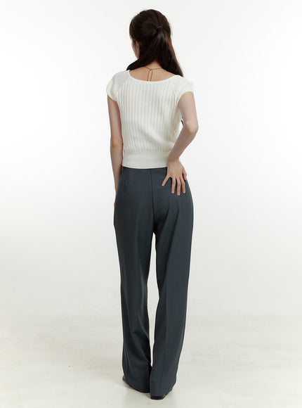 pintuck-wide-fit-tailored-pants-ou427