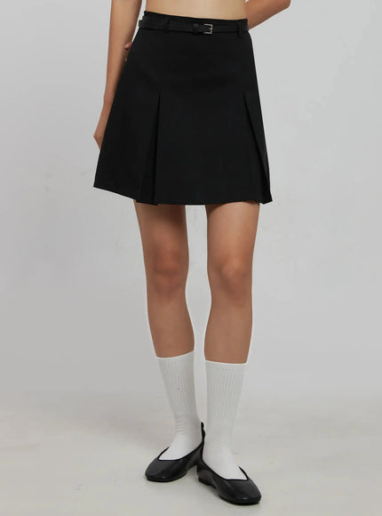 pintuck-mini-skirt-ij508