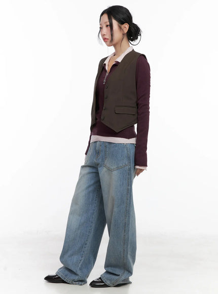 macie-button-detail-wide-leg-jeans-cn514