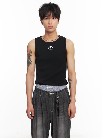 mens-logo-slim-tank-top-iy508