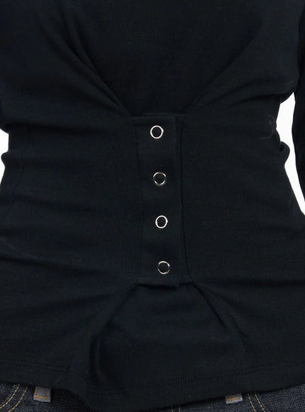 off-shoulder-corset-long-sleeve-top-cm516