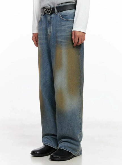 mens-vintage-washed-wide-leg-jeans-io516