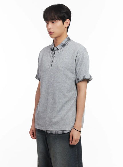 mens-henley-neck-short-sleeve-tee-iu519