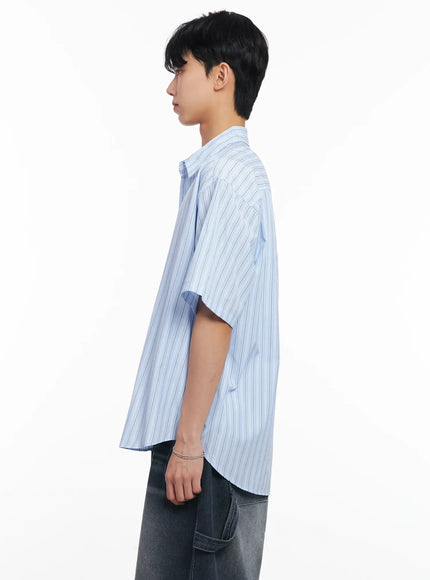 mens-striped-button-up-shirt-il504