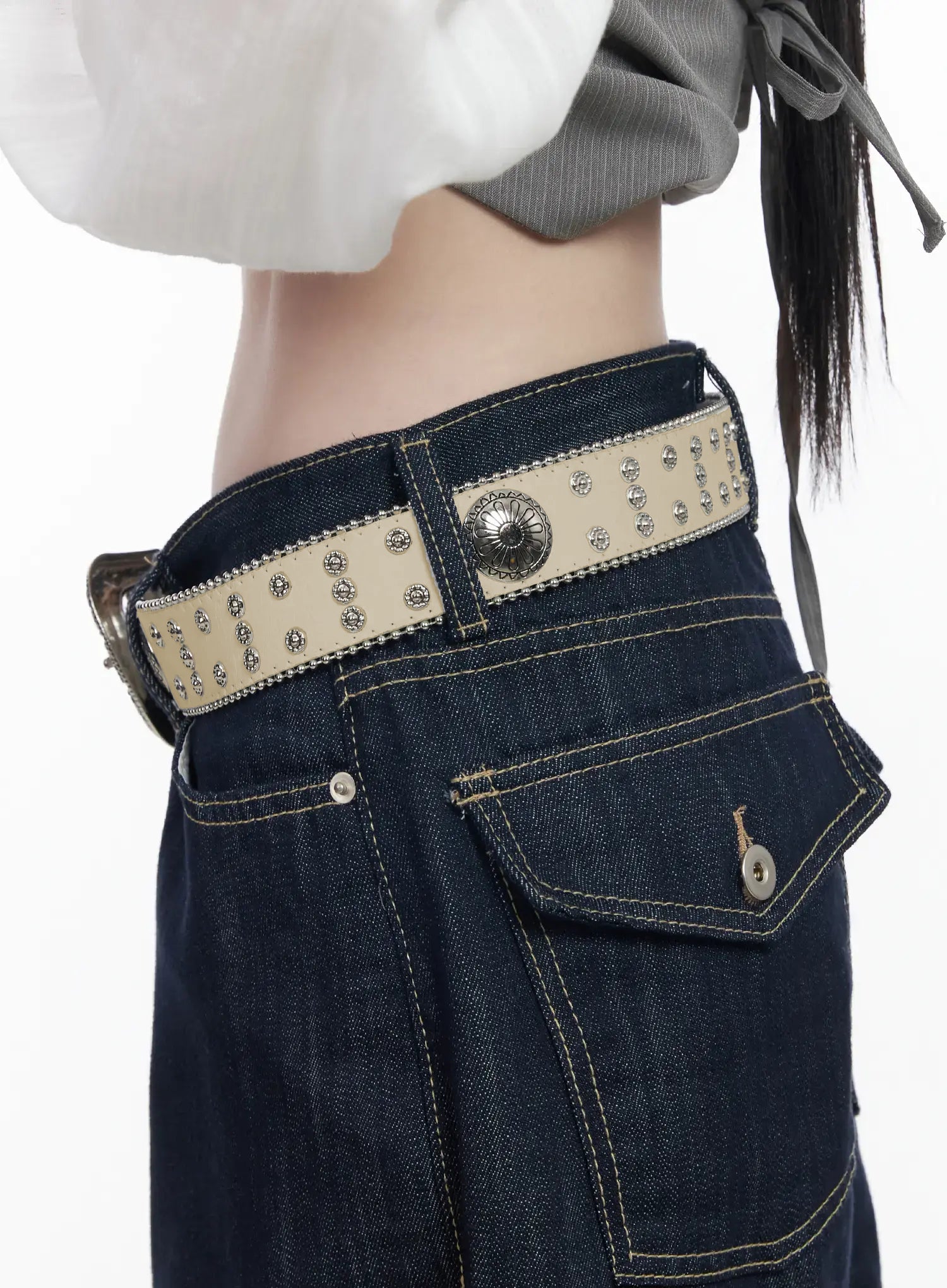 Vintage Cowgirl Buckle Belt CF525
