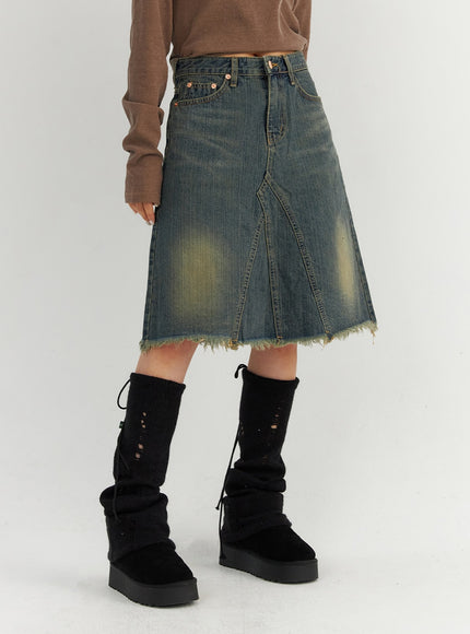 raw-hem-midi-denim-skirt-co319