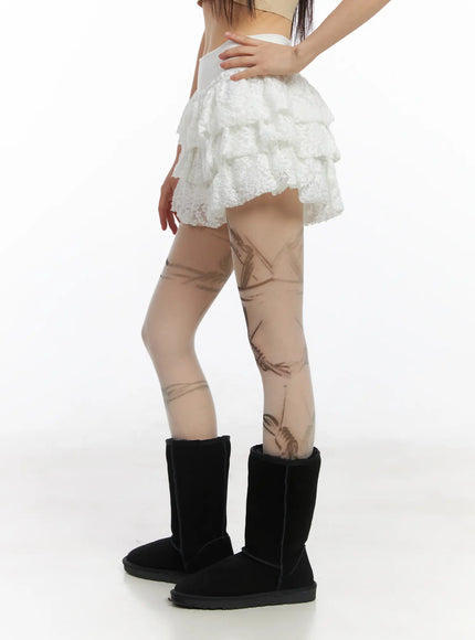 floral-lace-ruffle-mini-skirt-cd518