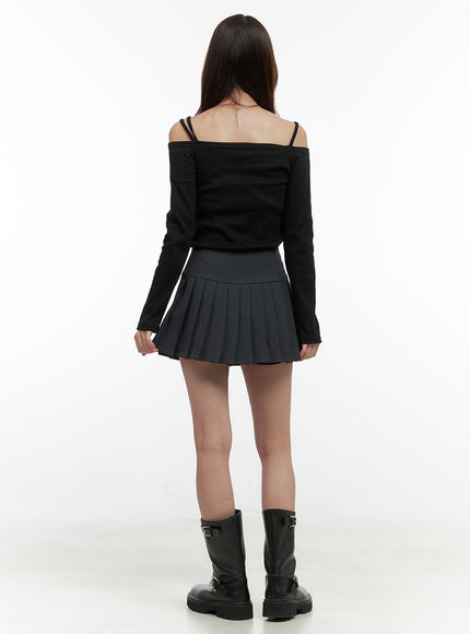 buttoned-pleated-mini-skirt-oo421