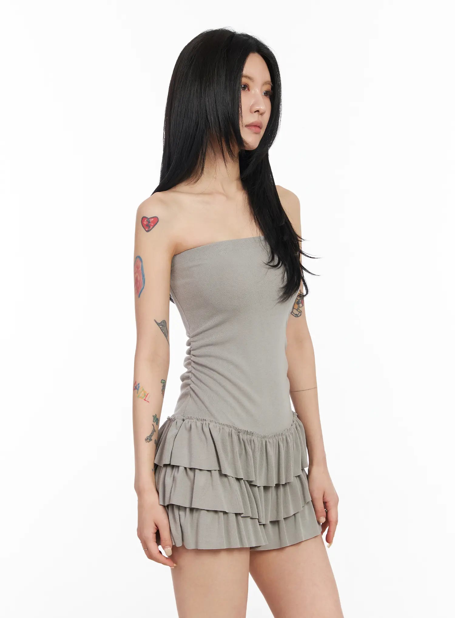 chic-ruffle-tube-dress-cm517