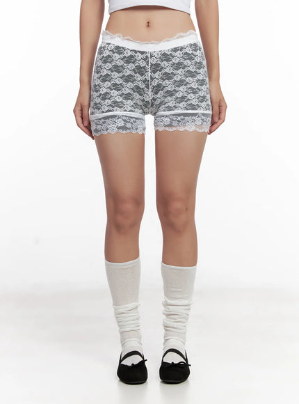 sheer-lace-layered-shorts-cl518