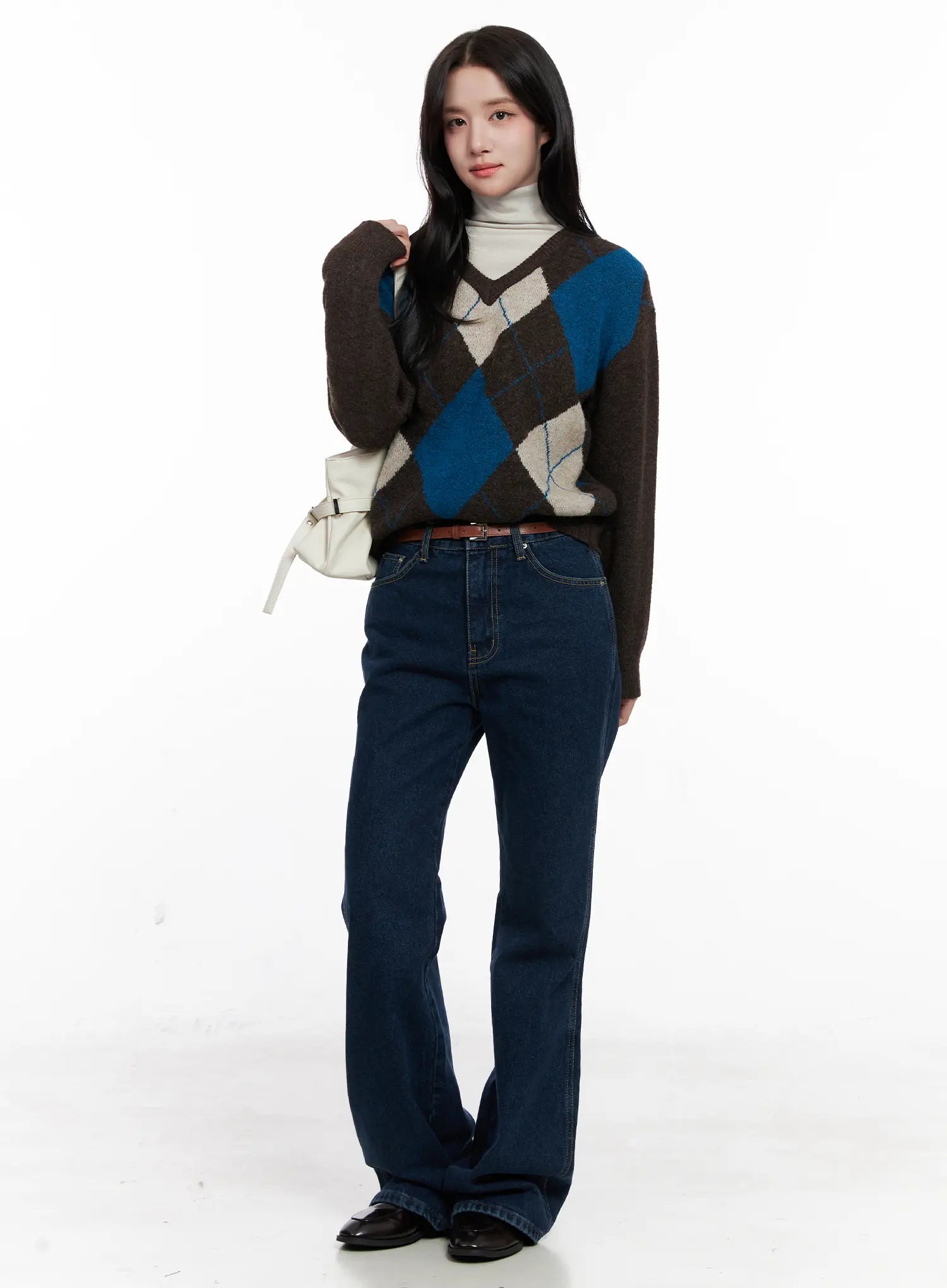 casual-argyle-long-sleeve-knit-co522