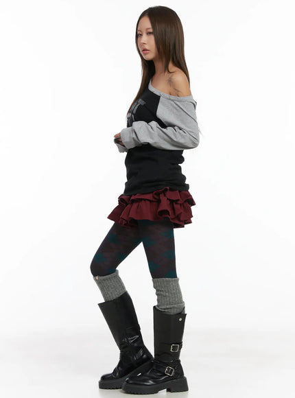 ruffle-mini-skirt-cj513